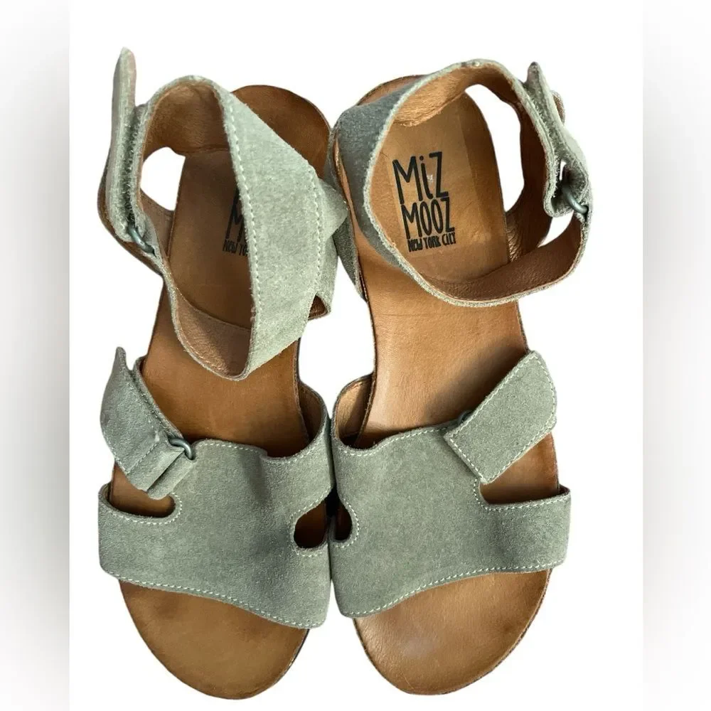 Miz Mooz NYC Camilla Leather Sandals Size 37 US 7